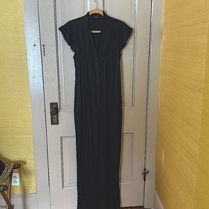 Jumpsuit with fringed cap sleeves by Splendid